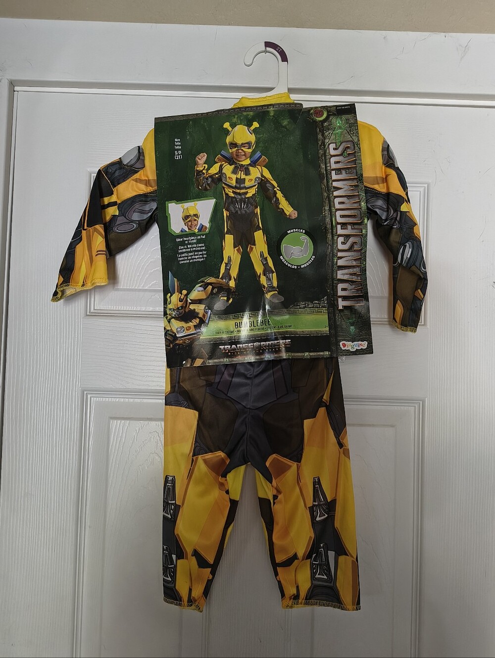 Transformers Bumblebee Kids Costume Size Small